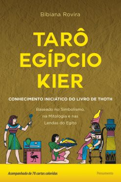 Tarô egípcio Kier - caixa com livro + 78 cartas