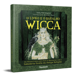 O livro e o baralho wicca - Caixa com livro + 42 cartas