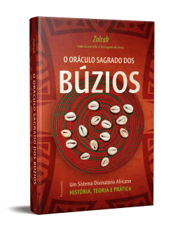 O oráculo sagrado dos búzios - caixa com livro + 16 miniconchas